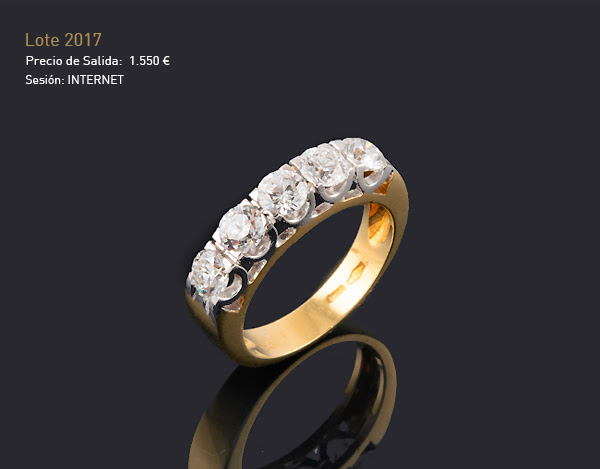 Subastas 1702 - Subasta Especial mayo 2024 - "Joyas para Celebrar" - Sortija