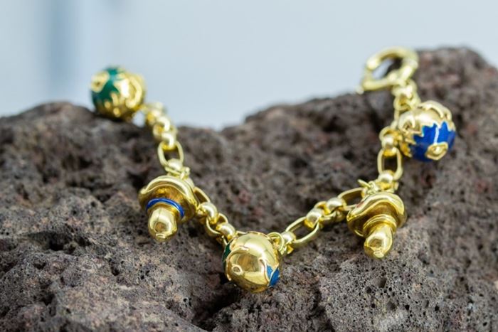 El Monte La Caja de Canarias Subasta julio 2024 - Pulsera oro amarillo