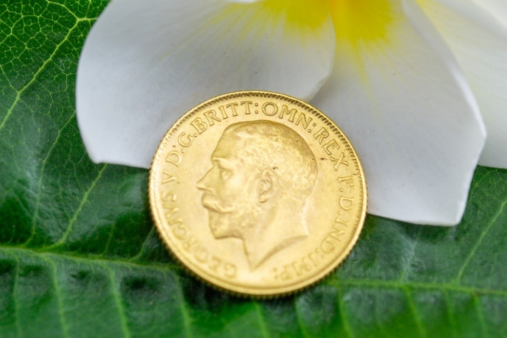 El Monte La Caja de Canarias Subasta agosto 2024 - Moneda oro amarillo