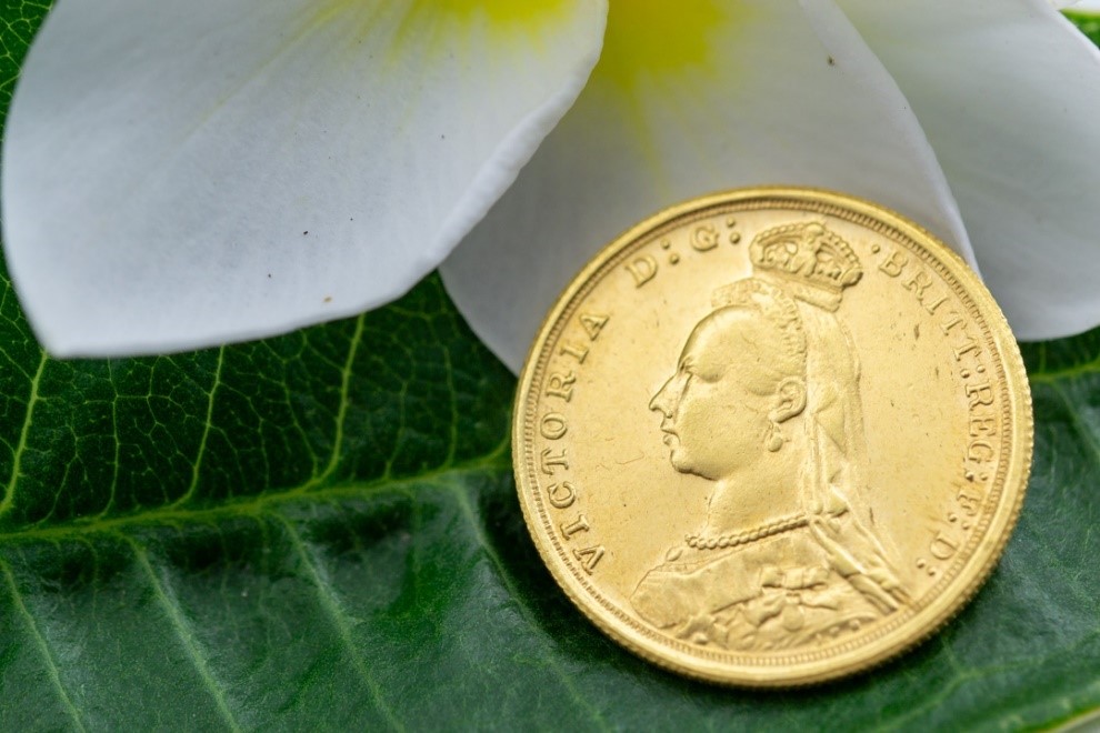 El Monte La Caja de Canarias Subasta agosto 2024 - Moneda oro amarillo