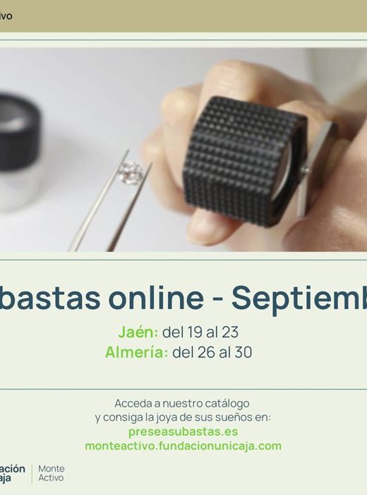 Monte Activo - Subastas online de joyas julio 2024 - Calendario