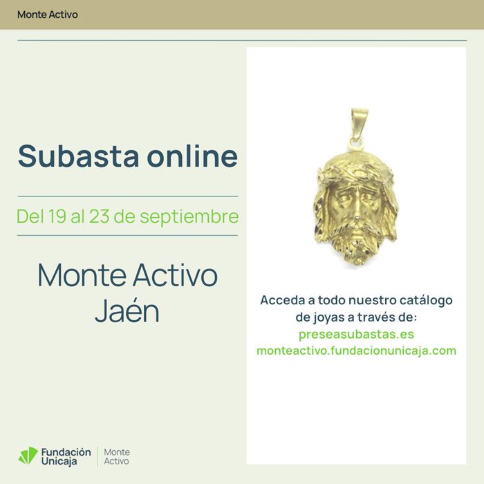Monte Activo - Subastas online de joyas julio 2024 - Jaén