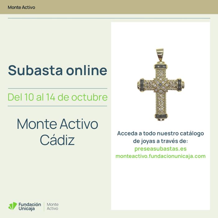 Monte Activo - Subastas online de joyas octubre 2024 - Cádiz