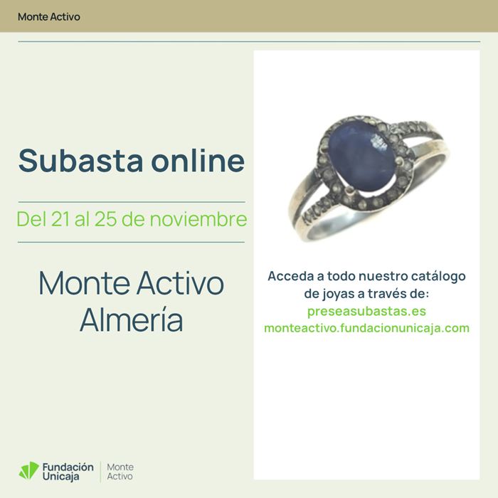 Monte Activo - Subastas online de joyas noviembre 2024 - Almería