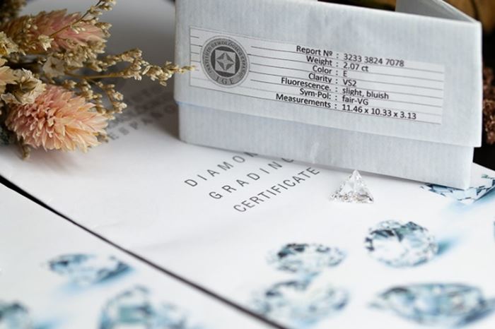 El Monte La Caja de Canarias Subasta noviembre 2024 - Certificado diamantes