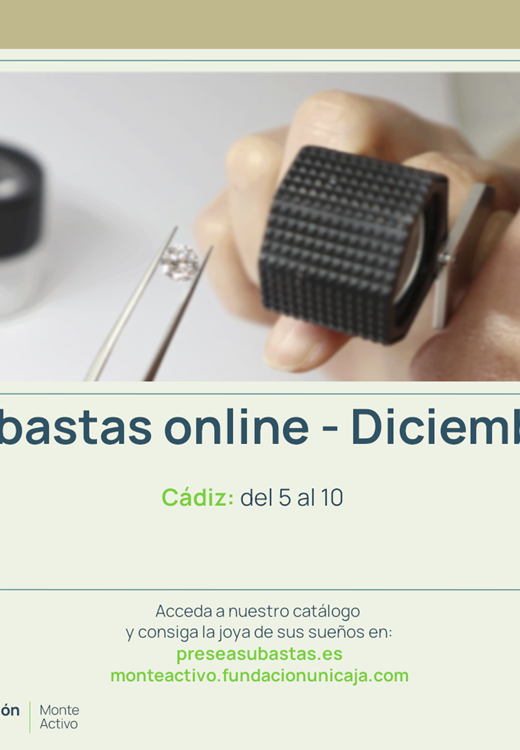 Monte Activo - Subastas online de joyas diciembre 2024