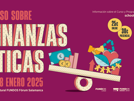 FUNDOS School - Cartel Curso Finanzas Éticas - Salamanca 2024