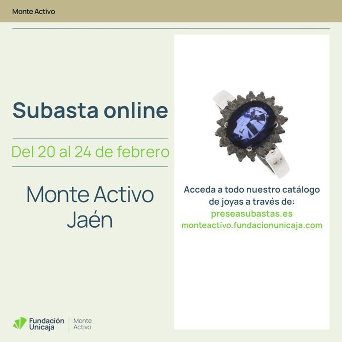 Monte Activo - Subastas online de joyas febrero 2025 - Jaén