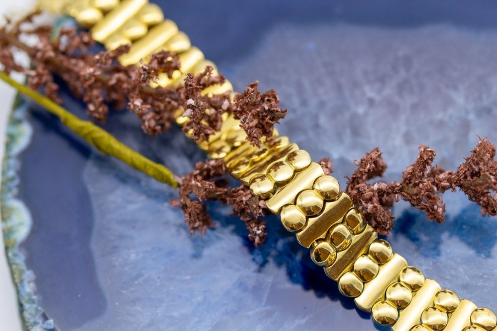 El Monte La Caja de Canarias Subasta febrero 2025 - Pulsera oro amarillo