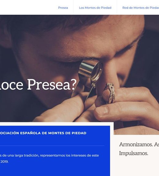 presea.org - Pagina de inicio - Enero 2025
