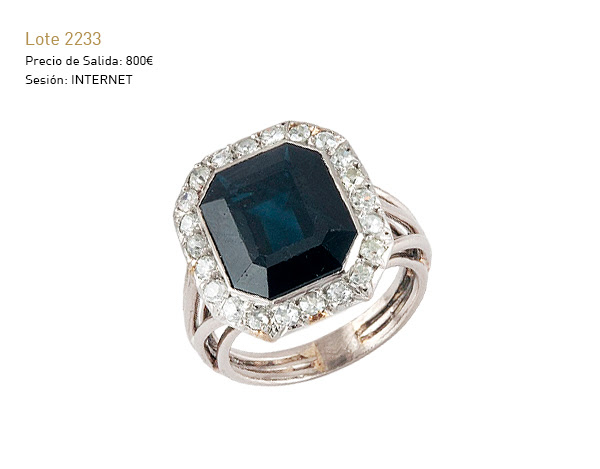 elMONTE - Fundación Montemadrid - Subasta junio 2025 - Sortija