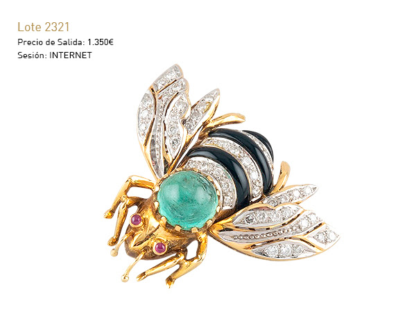 elMONTE - Fundación Montemadrid - Subasta junio 2025 - Broche