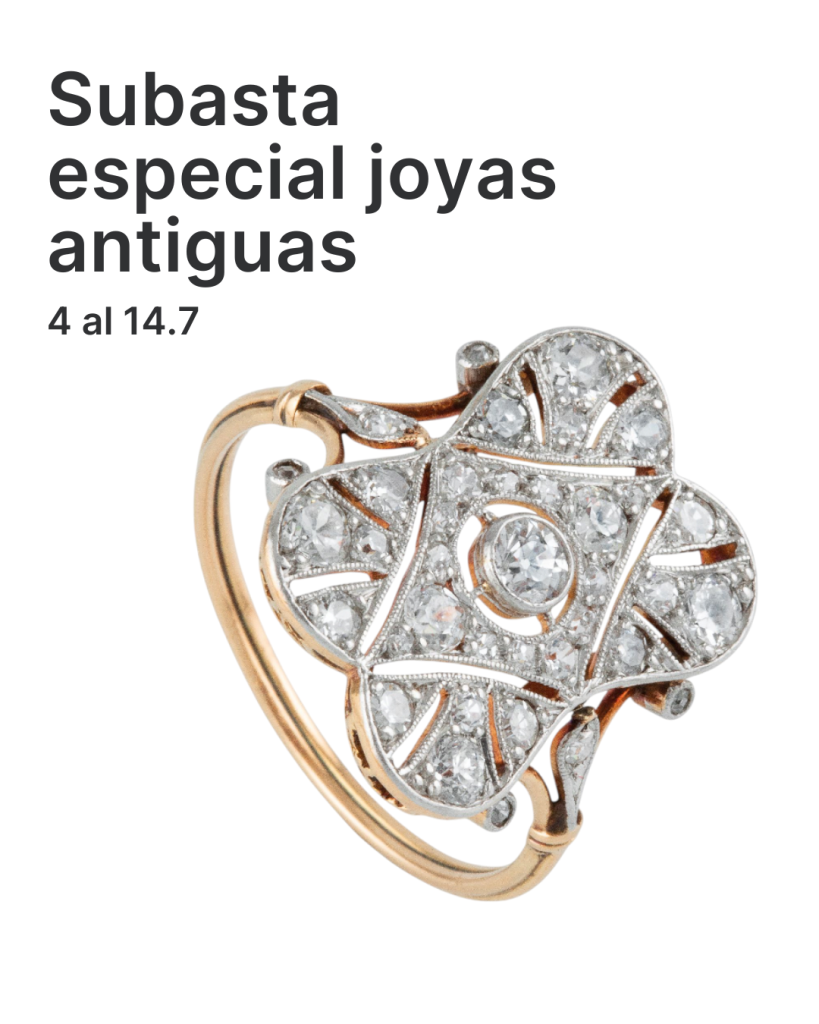 elMONTE - Subasta Especial Joyas Antiguas julio 2025