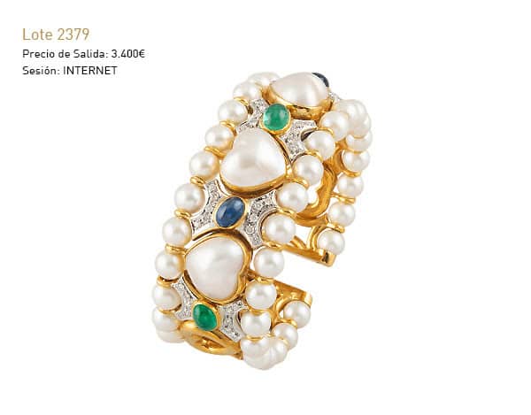 elMONTE - Fundación Montemadrid - Subasta septiembre 2025 - Brazalete