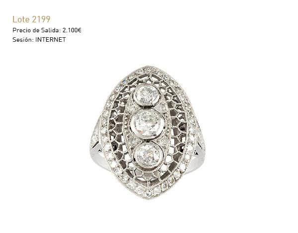 elMONTE - F Montemadrid - Subasta noviembre 2025 - Sortija