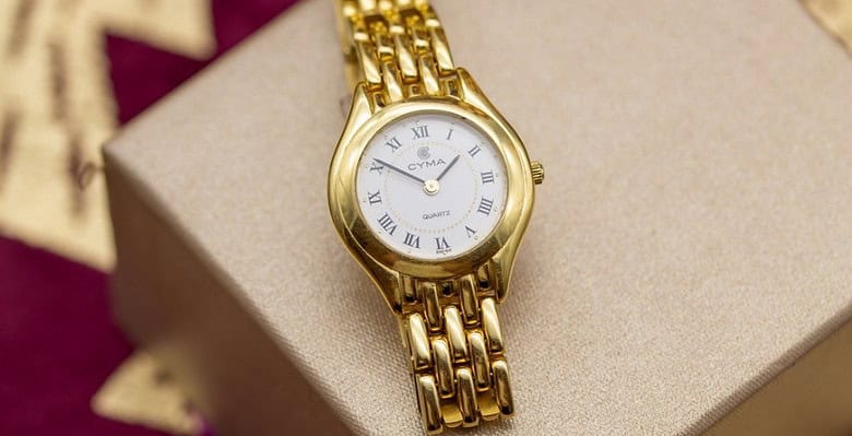 El Monte La Caja de Canarias Subasta diciembre 2025 - Reloj oro señora Cyma