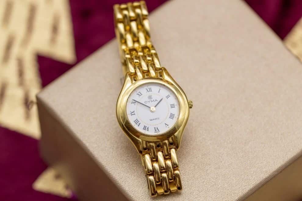 El Monte La Caja de Canarias Subasta diciembre 2025 - Reloj oro señora Cyma