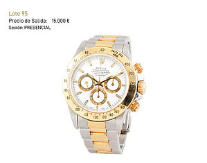 elMONTE - F Montemadrid - Subasta diciembre 2025 Reloj