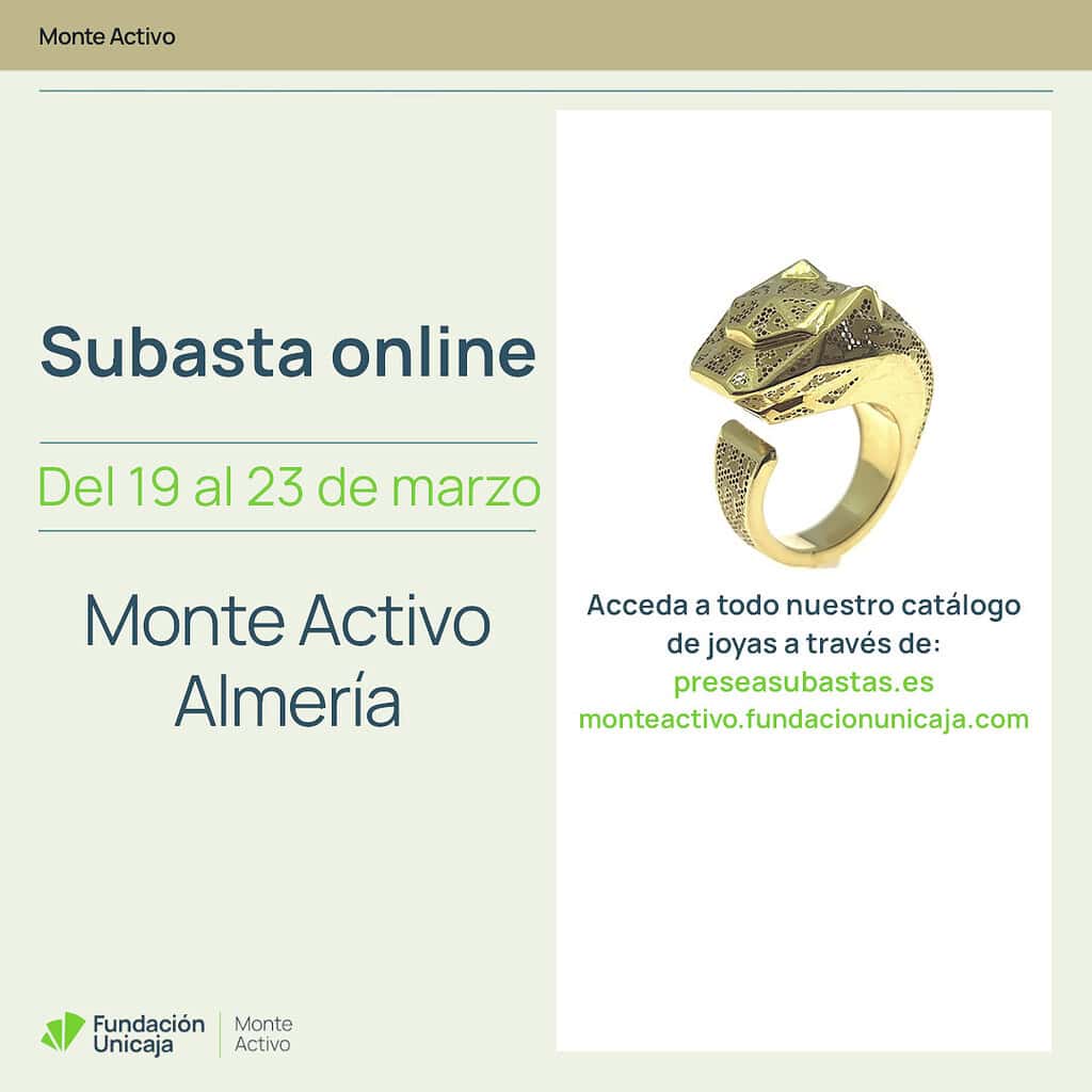 Monte Activo - Subastas marzo 2026 - Almería