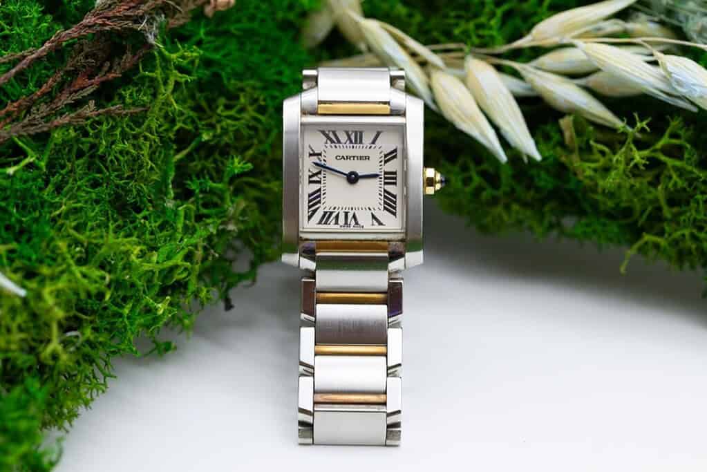 El Monte La Caja de Canarias Subasta marzo 2026 - Reloj señora Cartier Tank