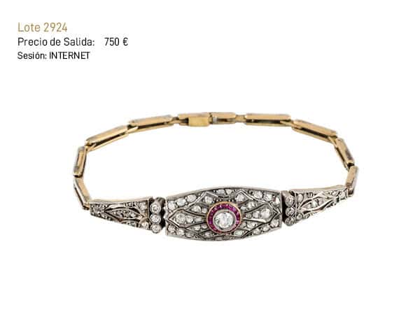 elMONTE - Fundación Montemadrid - Subasta marzo 2026 - Pulsera