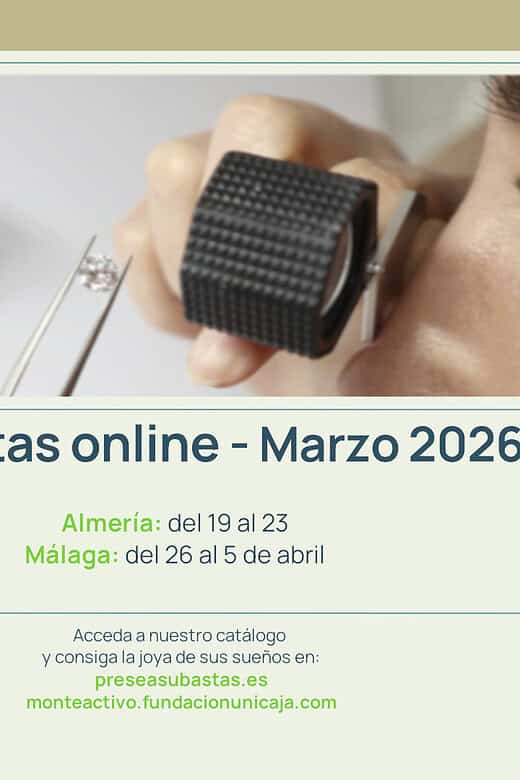 Monte Activo - Subastas marzo 2026 - Calendario