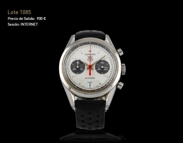 elMONTE - Fundación Montemadrid - Subasta especial abril 2026 - Reloj Tag Heuer