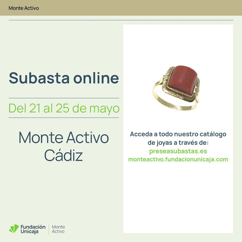Monte Activo - Subastas mayo 2026 - Cádiz