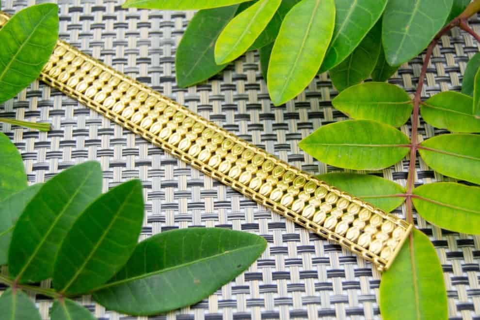 El Monte La Caja de Canarias Subasta mayo 2026 - Pulsera articulada oro amarillo 18 quilates