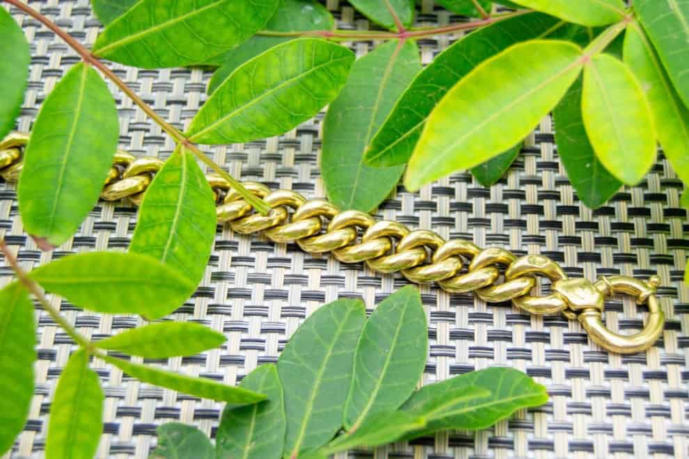 El Monte La Caja de Canarias Subasta mayo 2026 - Pulsera eslabones oro amarillo 18 quilates
