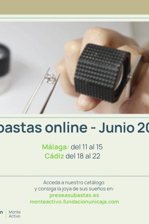 Monte Activo - Subastas junio 2026 - Calendario