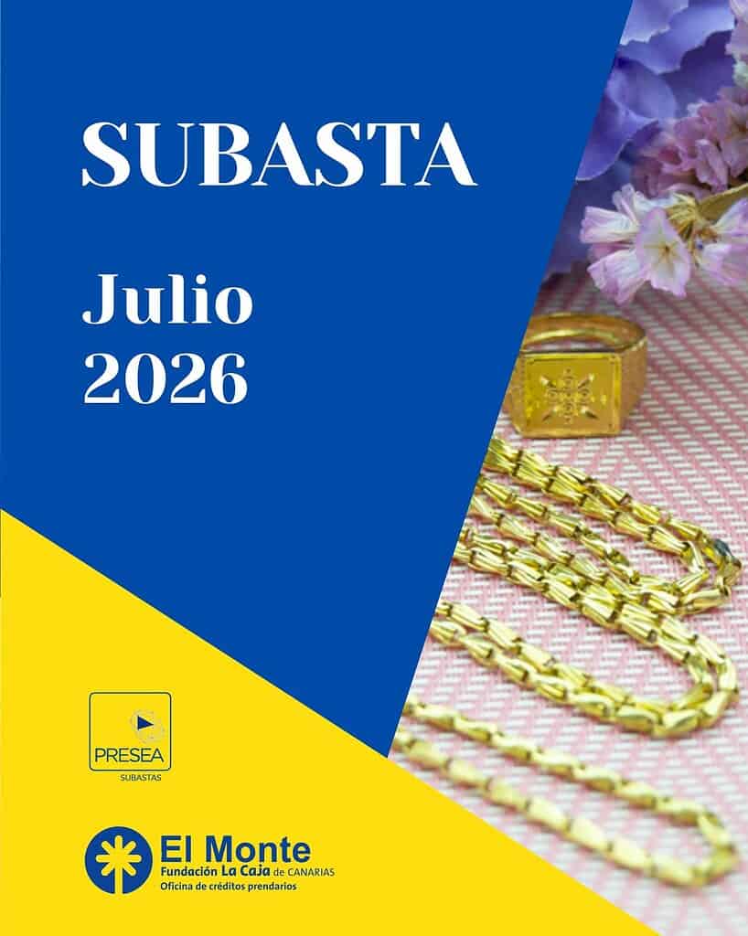 El Monte de Fundación La Caja de Canarias - Subasta julio 2026