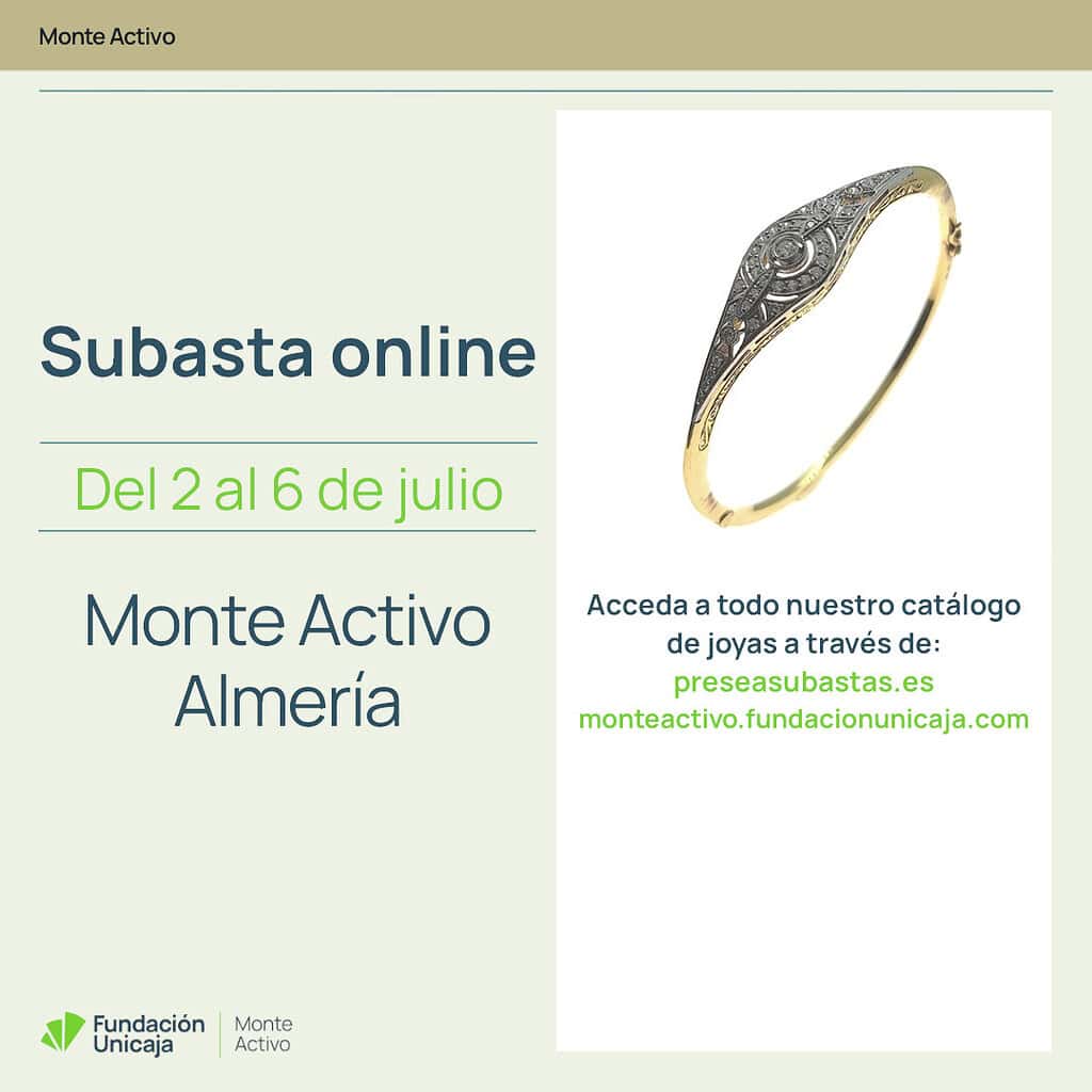 Monte Activo - Subastas julio 2026 - Almería
