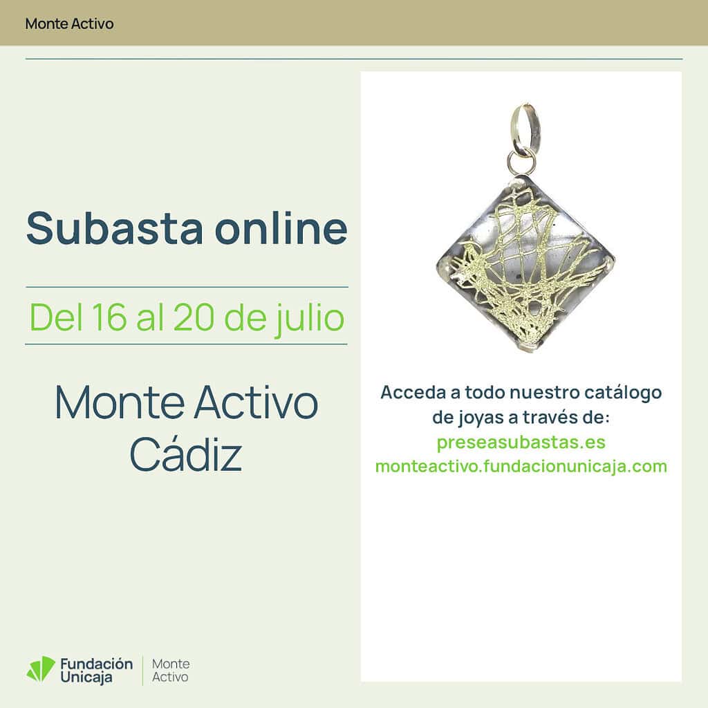 Monte Activo - Subastas julio 2026 - Cádiz