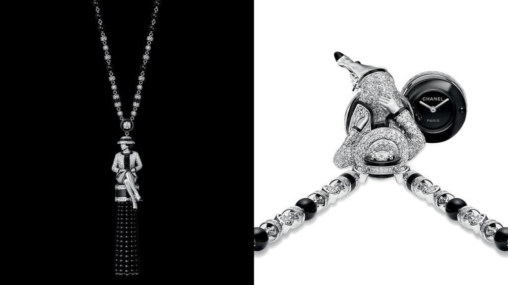 Coco Game 2026 - Collar largo con reloj