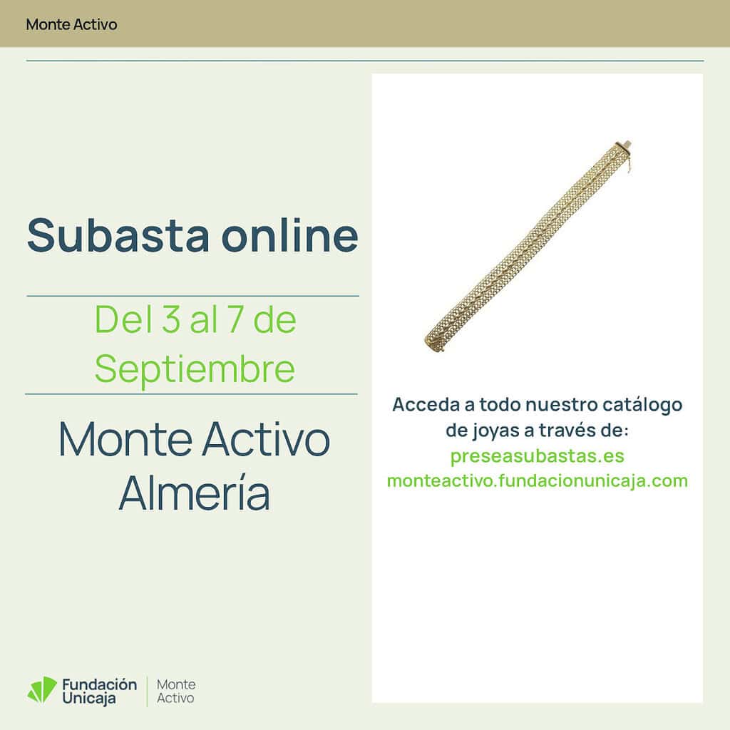 Monte Activo - Subastas septiembre 2026 - Almería
