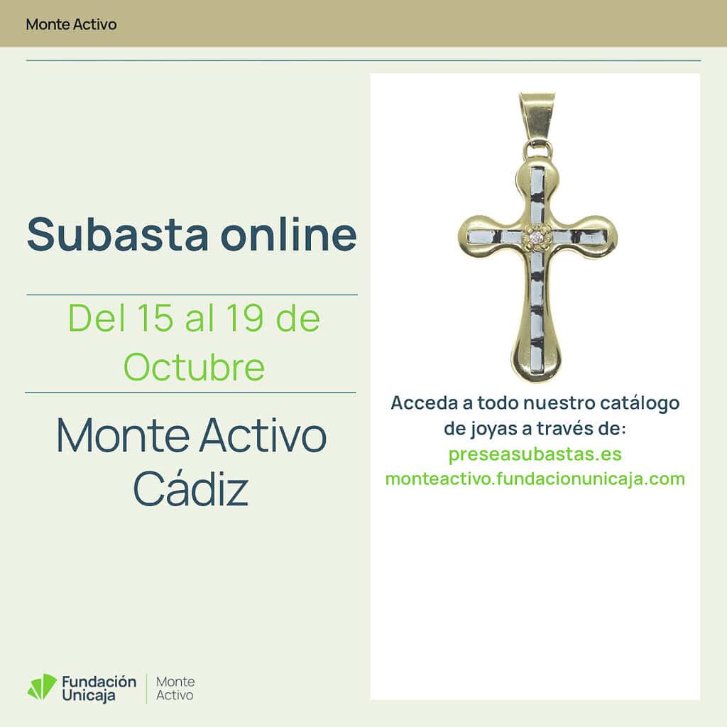 Monte Activo - Subastas octubre 2026 - Cádiz