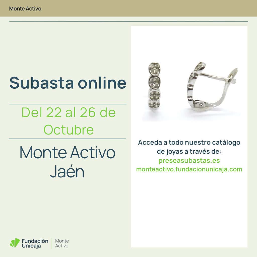 Monte Activo - Subastas octubre 2026 - Jaén